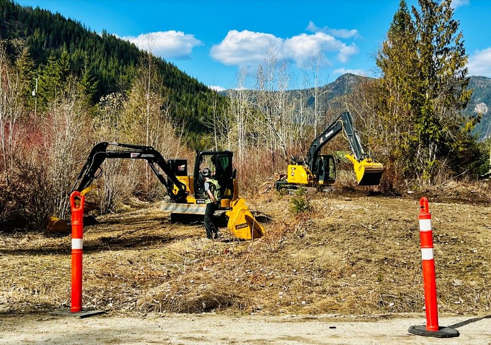 Shuswap North Okanagan Rail Trail construction underway